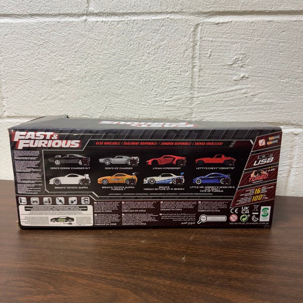 Fast and furious remote control car R/c dodge charger doms Jada - Picture 5 of 7